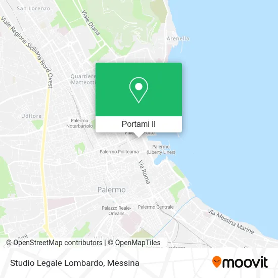Mappa Studio Legale Lombardo