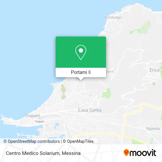 Mappa Centro Medico Solarium