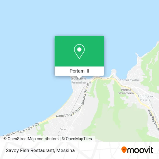 Mappa Savoy Fish Restaurant
