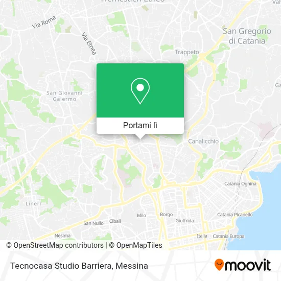 Mappa Tecnocasa Studio Barriera