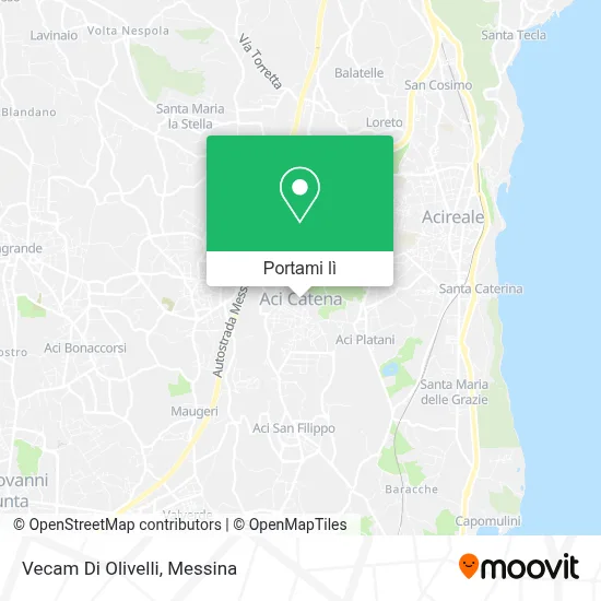 Mappa Vecam Di Olivelli