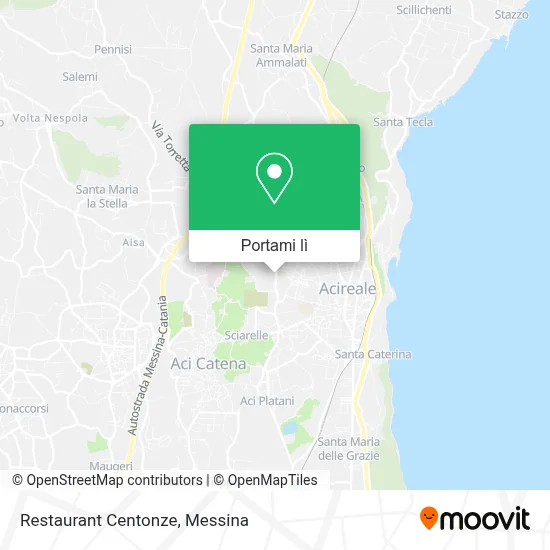 Mappa Restaurant Centonze