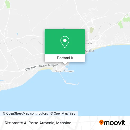 Mappa Ristorante Al Porto Armenia