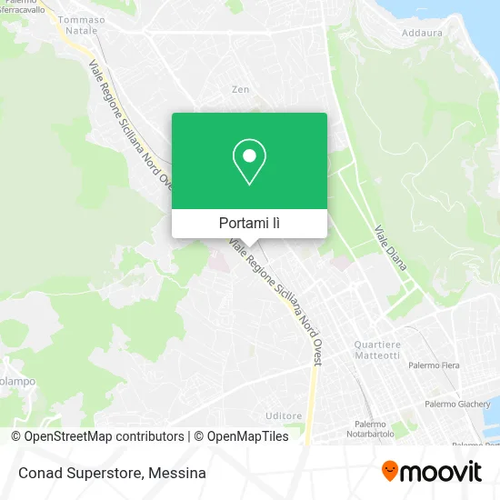 Mappa Conad Superstore