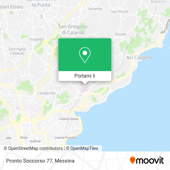 Mappa Pronto Soccorso 77