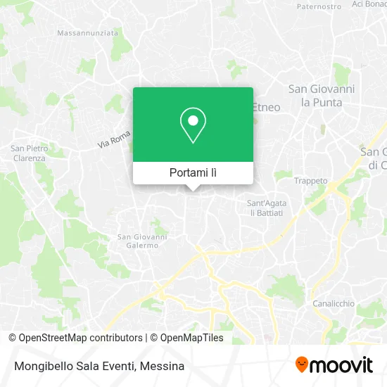 Mappa Mongibello Sala Eventi