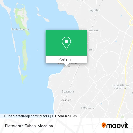 Mappa Ristorante Eubes