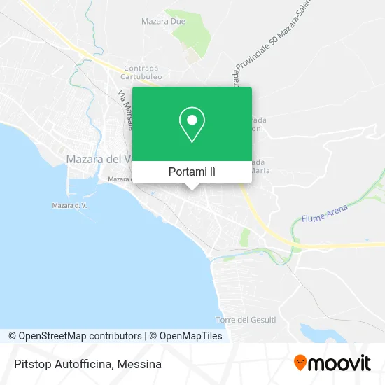 Mappa Pitstop Autofficina