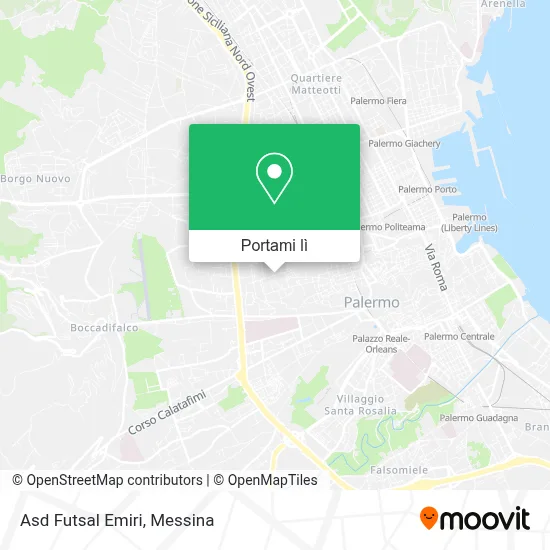 Mappa Asd Futsal Emiri