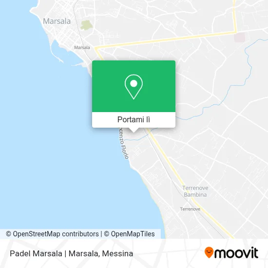 Mappa Padel Marsala | Marsala