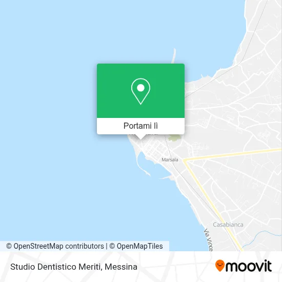 Mappa Studio Dentistico Meriti
