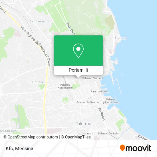 Mappa Kfc