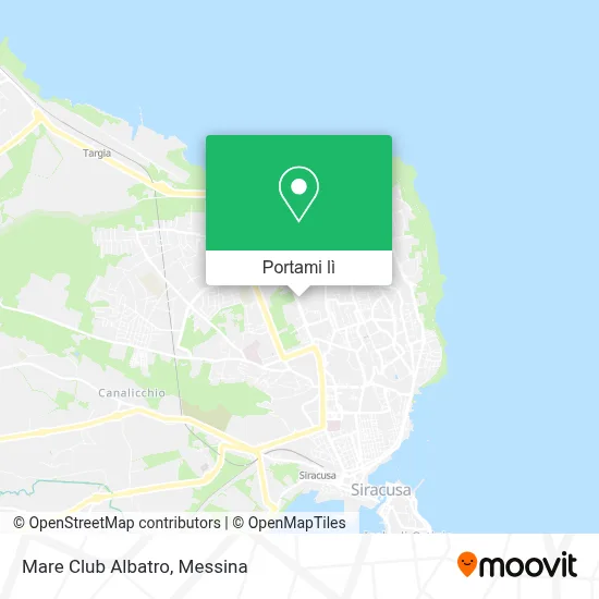 Mappa Mare Club Albatro