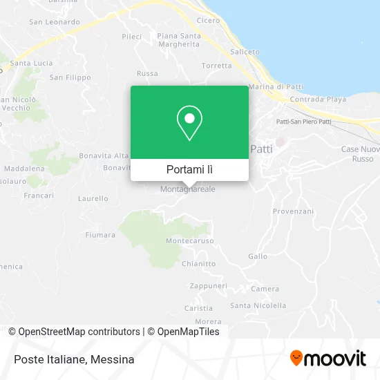 Mappa Poste Italiane