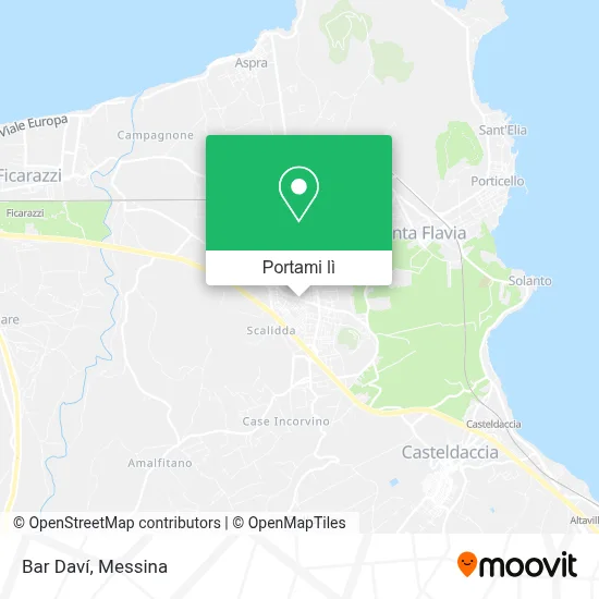 Mappa Bar Daví