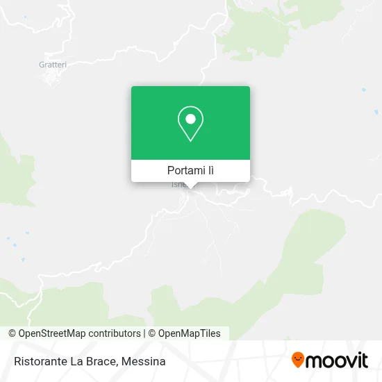 Mappa Ristorante La Brace