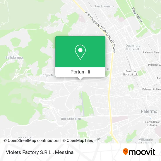 Mappa Violets Factory S.R.L.