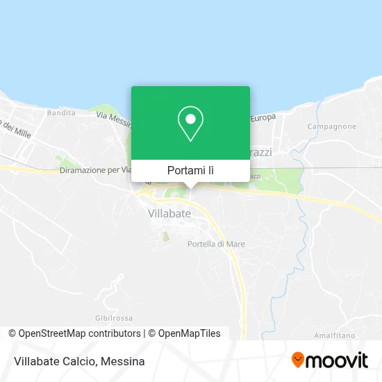 Mappa Villabate Calcio
