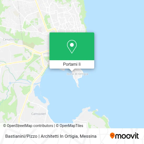 Mappa Bastianini / Pizzo | Architetti In Ortigia