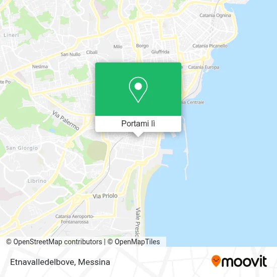 Mappa Etnavalledelbove