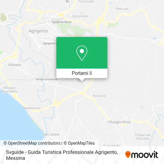 Mappa Svguide - Guida Turistica Professionale Agrigento