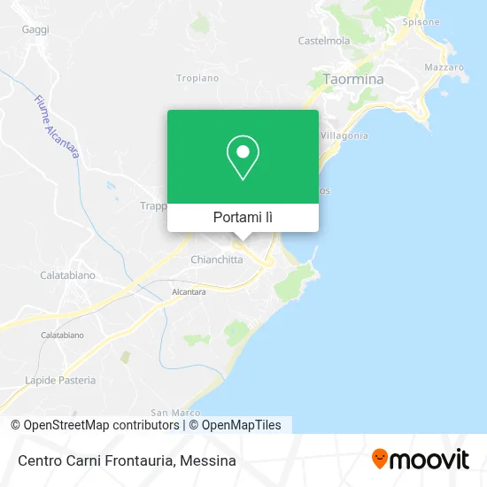 Mappa Centro Carni Frontauria