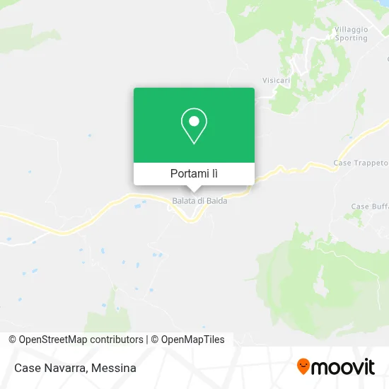 Mappa Case Navarra