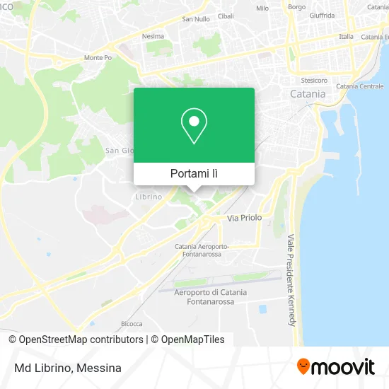 Mappa Md Librino