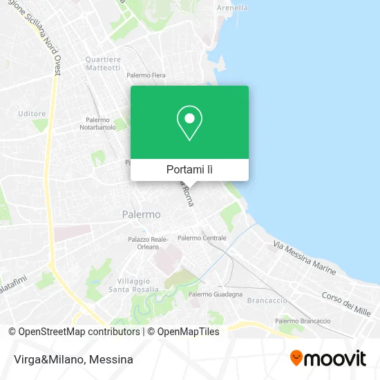 Mappa Virga&Milano