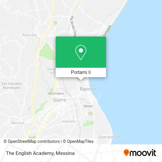 Mappa The English Academy