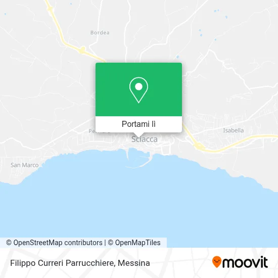 Mappa Filippo Curreri Parrucchiere