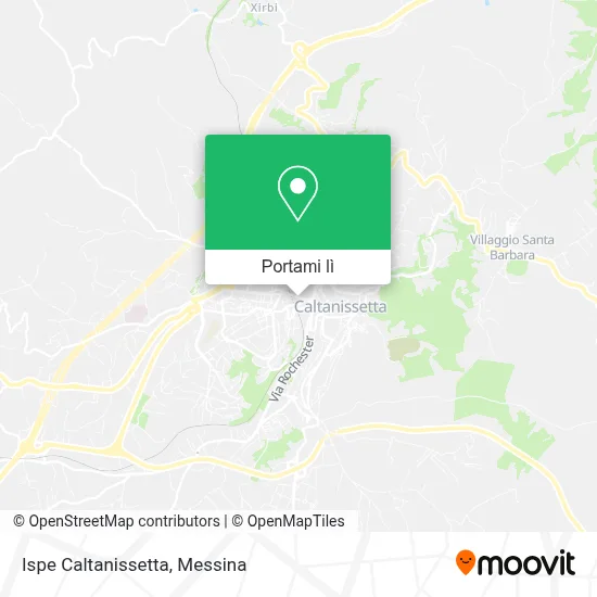 Mappa Ispe Caltanissetta