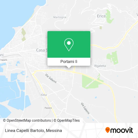 Mappa Linea Capelli Bartolo