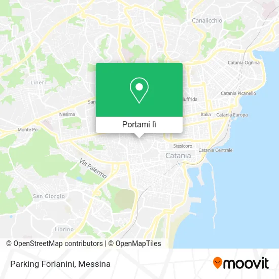 Mappa Parking Forlanini