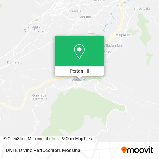 Mappa Divi E Divine Parrucchieri