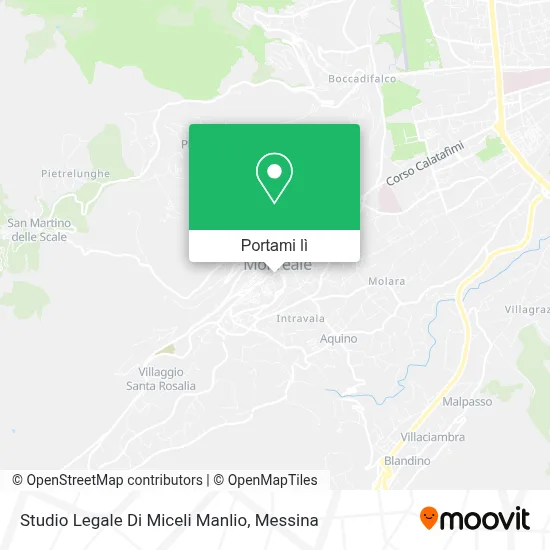 Mappa Studio Legale Di Miceli Manlio