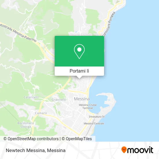 Mappa Newtech Messina