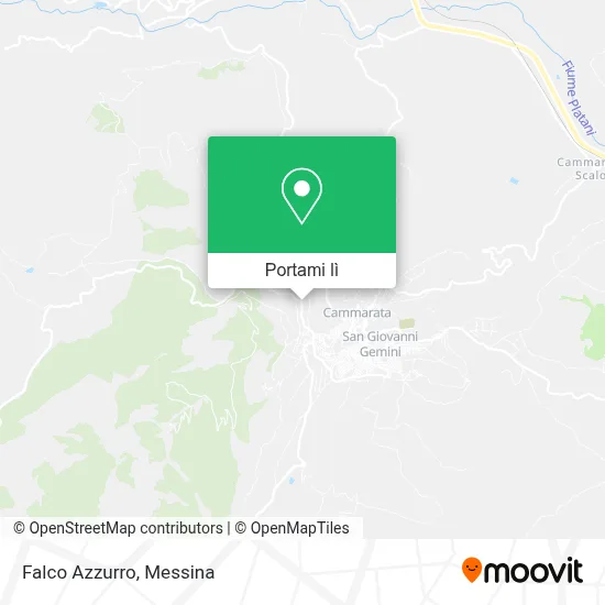 Mappa Falco Azzurro
