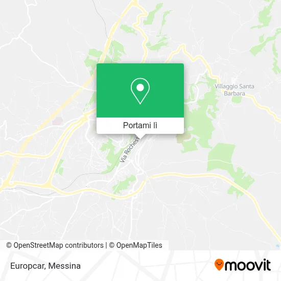 Mappa Europcar