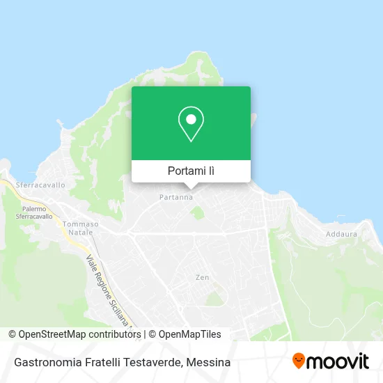 Mappa Gastronomia Fratelli Testaverde