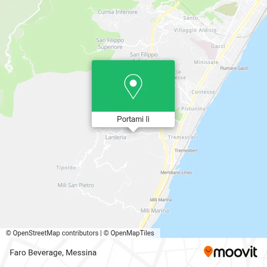 Mappa Faro Beverage
