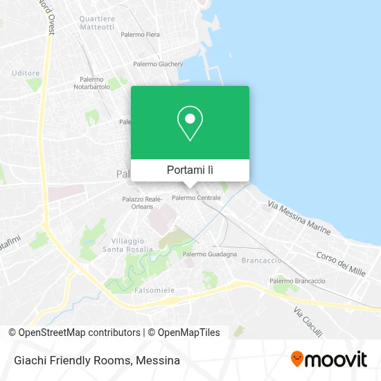 Mappa Giachi Friendly Rooms