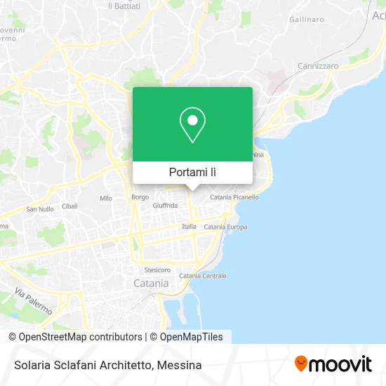 Mappa Solaria Sclafani Architetto