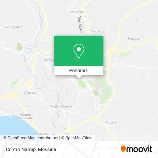 Mappa Centro Namip