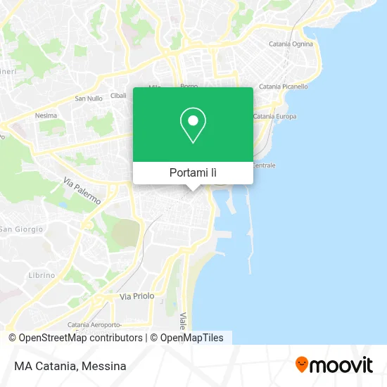 Mappa MA Catania
