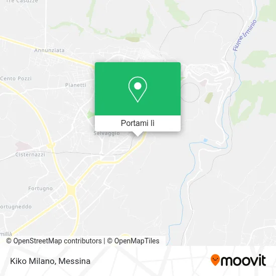 Mappa Kiko Milano