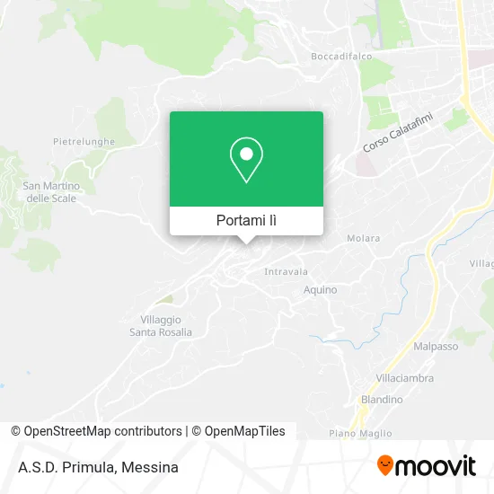 Mappa A.S.D. Primula