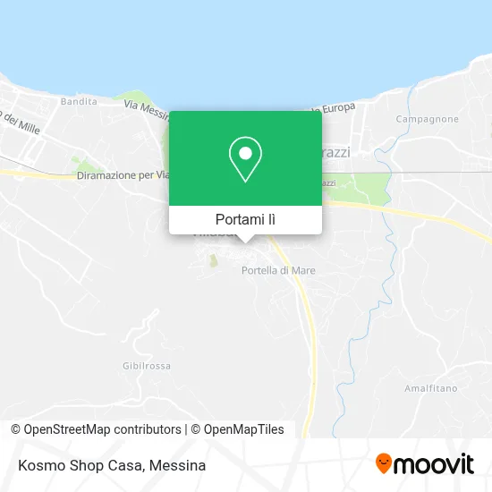 Mappa Kosmo Shop Casa