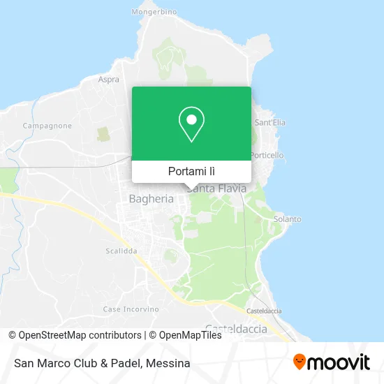 Mappa San Marco Club & Padel