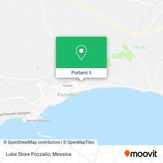 Mappa Lube Store Pozzallo